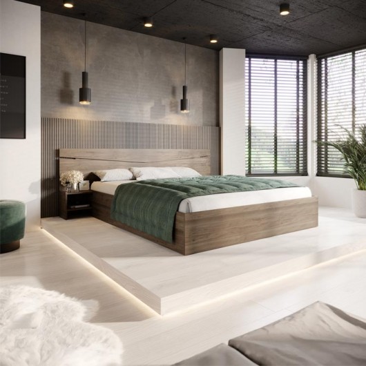 Letto Camilla Gihome ® visone