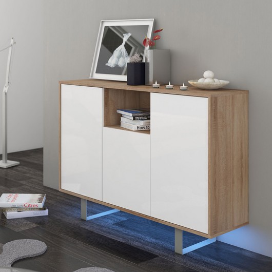 Madia Lana Gihome ® rovere bianco lucido 