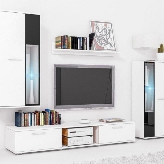 Parete attrezzata Woper Gihome ® bianco opaco