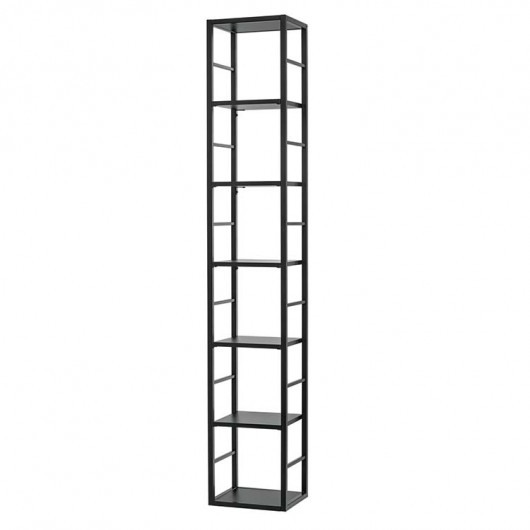 Pensile 30 Misaki Gihome ® 6 ripiani metallo nero opaco