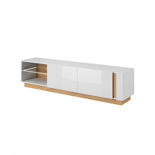 Porta tv 187 soggiorno Noa Gihome ® bianco