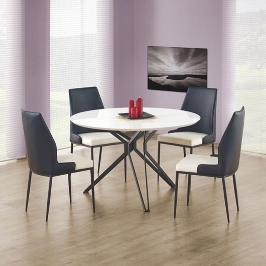 Tavolo tondo Margherita Gihome ® bianco