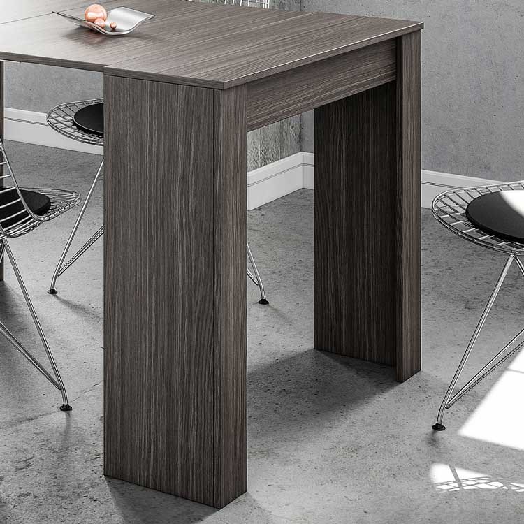 Consolle allungabile Asia Rovere grigio Gihome