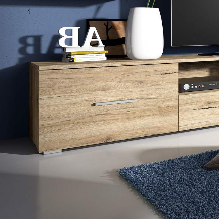 Parete attrezzata Armony Gihome ® rovere
