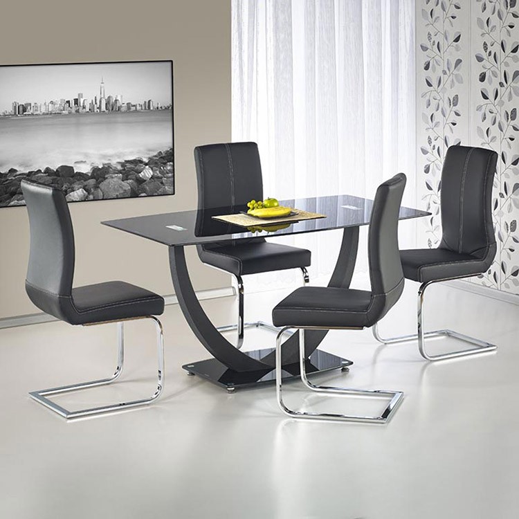 Supporto TV Da Tavolo In Vetro Nero Per LG 50PG6010 - Base Need4Spares 600x400, 55 Pollici