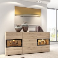 Credenza moderna Emotion rovere 