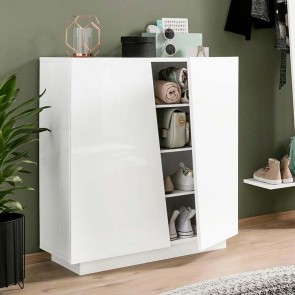Madia Candia Gihome &reg; 2 ante bianco lucido