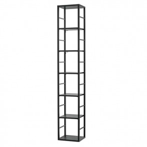 Pensile 30 Misaki Gihome &reg; 6 ripiani metallo nero opaco