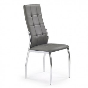 Sedia in ecopelle Sveva Gihome &reg; grigio