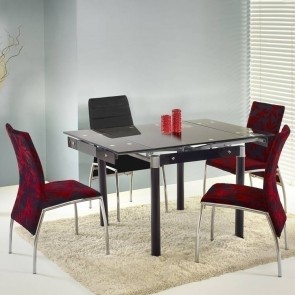 Tavolo allungabile Marasso Gihome &reg; nero struttura nero