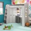 Cameretta Dollie Gihome ® sinistra bianco grafite 1