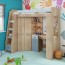 Cameretta Dollie Gihome ® sinistra rovere blu