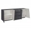 Credenza Candia Gihome ® 4 ante 3 cassetti ossido
