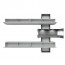Parete attrezzata Valdez Gihome ® grigio rovere grigio