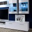 Parete attrezzata Baltimora Gihome ® struttura e frontali bianco