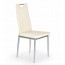 Sedia in ecopelle Ginevra Gihome ® bianco