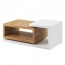 Tavolino Megan Gihome ® bianco rovere