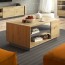 Tavolino soggiorno Noa Gihome ® rovere