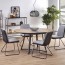 Tavolo allungabile tondo Ortensia Gihome ® rovere
