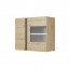 Vetrina 2 ante sospesa soggiorno Noa Gihome ® rovere